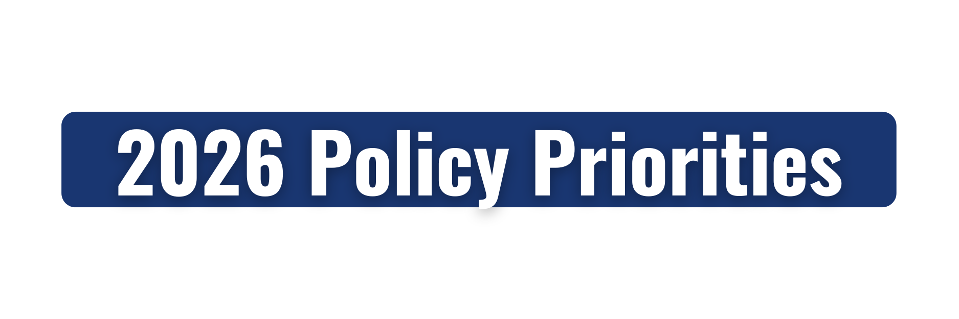 2026 Policy Priorities