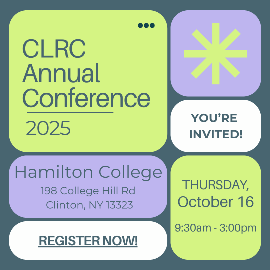 The CLRC Conference Information logo.